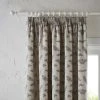 Natural History Museum Nature's Study Natural Pencil Pleat Curtains 1 Natural History Museum Nature's Study Natural Pencil Pleat Curtains -Dunelm Shop 30754794