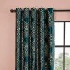 Dunelm Geo Foil Peacock Eyelet Curtains 2 Dunelm Geo Foil Peacock Eyelet Curtains -Dunelm Shop 30754918