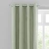 Dunelm Luna Brushed Sage Blackout Eyelet Curtains 1 Dunelm Luna Brushed Sage Blackout Eyelet Curtains -Dunelm Shop 30755012