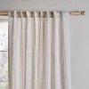 Churchgate Linen Stripe Hidden Tab Top Voile 1 Churchgate Linen Stripe Hidden Tab Top Voile -Dunelm Shop 30755178