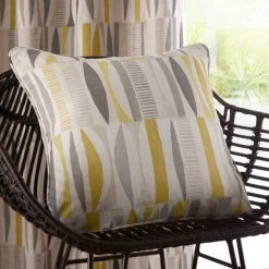 Dunelm Cuba Ochre Eyelet Curtains -Dunelm Shop 30755282 alt07