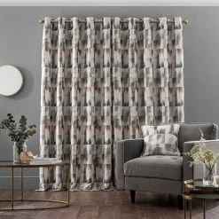 Dunelm Belgravia Silver Eyelet Curtains 11 Dunelm Belgravia Silver Eyelet Curtains -Dunelm Shop 30755448 alt04