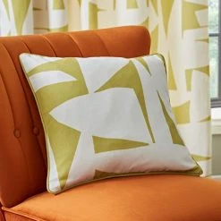 Elements Klipp Chartreuse Eyelet Curtains 10 Elements Klipp Chartreuse Eyelet Curtains -Dunelm Shop 30755516 alt07