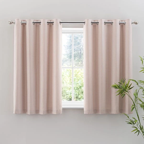 Dunelm Paris Recycled Natural Eyelet Curtains 8 Dunelm Paris Recycled Natural Eyelet Curtains - Image 6