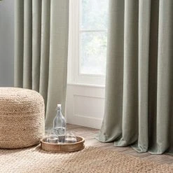 Dunelm Paris Recycled Sage Eyelet Curtains 11 Dunelm Paris Recycled Sage Eyelet Curtains -Dunelm Shop 30756170 alt03
