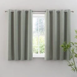Dunelm Paris Recycled Sage Eyelet Curtains 13 Dunelm Paris Recycled Sage Eyelet Curtains -Dunelm Shop 30756170 alt05