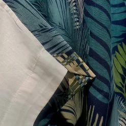 Fusion Tropical Teal Eyelet Curtains 8 Fusion Tropical Teal Eyelet Curtains -Dunelm Shop 30756795 alt02