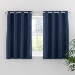 Dunelm Montreal Thermal Blackout Ultra Navy Eyelet Curtains 13 Dunelm Montreal Thermal Blackout Ultra Navy Eyelet Curtains -Dunelm Shop 30758218 alt05