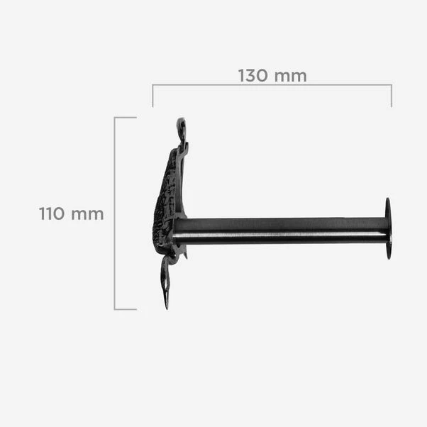 Dunelm Mix And Match Antique Brass Crane Curtain Single Holdback 5 Dunelm Mix And Match Antique Brass Crane Curtain Single Holdback - Image 3