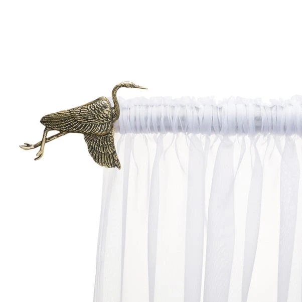 Dunelm Mix And Match Crane 25/28mm Antique Brass Finials Pair 4 Dunelm Mix And Match Crane 25/28mm Antique Brass Finials Pair - Image 2