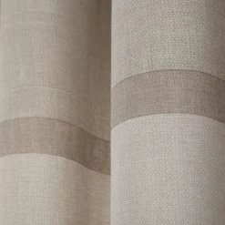 Catherine Lansfield Melville Woven Texture Natural Eyelet Curtains 8 Catherine Lansfield Melville Woven Texture Natural Eyelet Curtains -Dunelm Shop 30758526 alt02