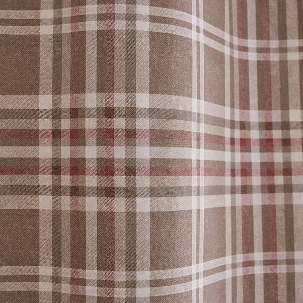 Catherine Lansfield Tweed Woven Check Natural Eyelet Curtains 5 Catherine Lansfield Tweed Woven Check Natural Eyelet Curtains - Image 3