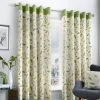 Fusion Beechwood Green Eyelet Curtains 2 Fusion Beechwood Green Eyelet Curtains -Dunelm Shop 30759065