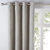 Dunelm Hava Chenille Sandstone Eyelet Curtains 1 Dunelm Hava Chenille Sandstone Eyelet Curtains -Dunelm Shop 30760420