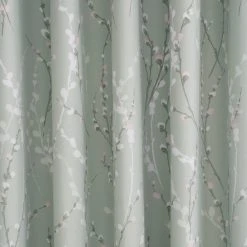 Dunelm Belle Sage Blackout Eyelet Curtains 9 Dunelm Belle Sage Blackout Eyelet Curtains -Dunelm Shop 30764733 alt02