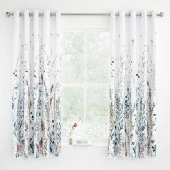 Dunelm Whimsical Botanical Floral Blackout Eyelet Curtains 11 Dunelm Whimsical Botanical Floral Blackout Eyelet Curtains -Dunelm Shop 30764734 alt05