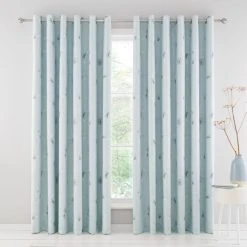 Dunelm Dragonflies Duck Egg Blackout Eyelet Curtains 8 Dunelm Dragonflies Duck Egg Blackout Eyelet Curtains -Dunelm Shop 30764745 alt01