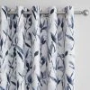 Dunelm Zen Blue Blackout Eyelet Curtains -Dunelm Shop 30764746