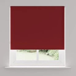Dunelm Red Blackout Roller Blind 10 Dunelm Red Blackout Roller Blind -Dunelm Shop 30767368 alt04