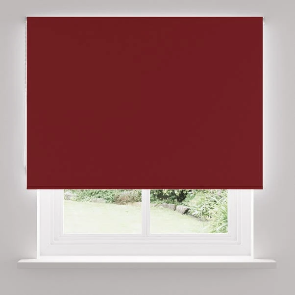 Dunelm Red Blackout Roller Blind 7 Dunelm Red Blackout Roller Blind - Image 5