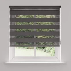 Dunelm Room Darkening Grey Day And Night Roller Blind 10 Dunelm Room Darkening Grey Day And Night Roller Blind -Dunelm Shop 30767478 alt04