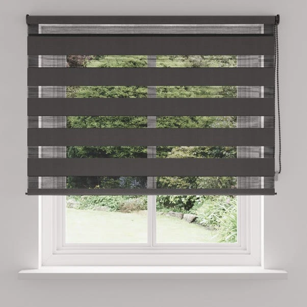 Dunelm Room Darkening Grey Day And Night Roller Blind 7 Dunelm Room Darkening Grey Day And Night Roller Blind - Image 5