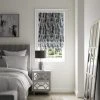 Dunelm Abstract Global Blue Roman Blind 2 Dunelm Abstract Global Blue Roman Blind -Dunelm Shop 30767508