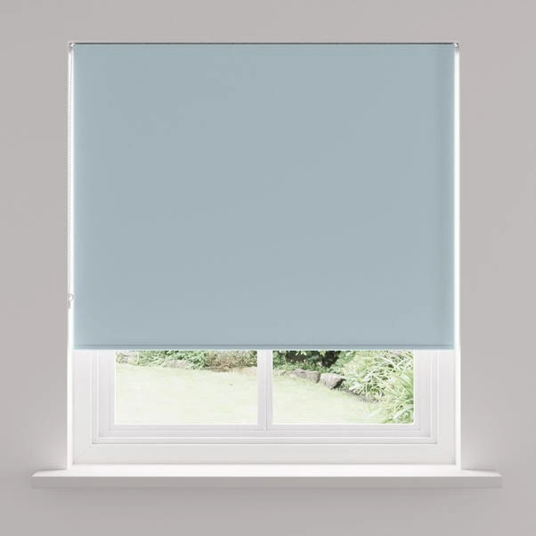 Dunelm Duck Egg Blackout Moisture Resistant Roller Blind 6 Dunelm Duck Egg Blackout Moisture Resistant Roller Blind - Image 4