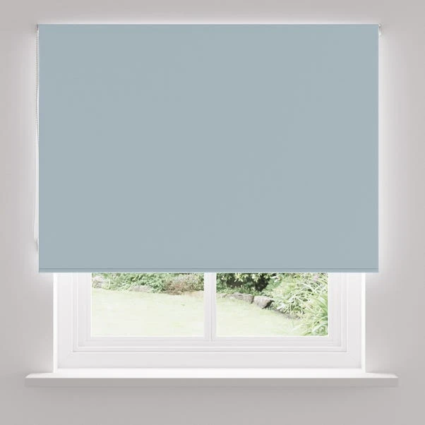 Dunelm Duck Egg Blackout Moisture Resistant Roller Blind 7 Dunelm Duck Egg Blackout Moisture Resistant Roller Blind - Image 5