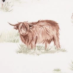 Dunelm Highland Cow Natural Daylight Roller Blind -Dunelm Shop 30767538 alt03