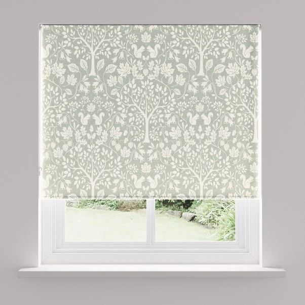 Dunelm Woodland Sage Blackout Roller Blind 6 Dunelm Woodland Sage Blackout Roller Blind - Image 4