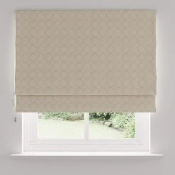 Dunelm Chenille Ogee Cream Roman Blind 10 Dunelm Chenille Ogee Cream Roman Blind -Dunelm Shop 30767568 alt04