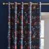 Dunelm Ruskin Navy Eyelet Curtains -Dunelm Shop 30768016