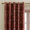 Dunelm Ruskin Red Eyelet Curtains 1 Dunelm Ruskin Red Eyelet Curtains -Dunelm Shop 30768026