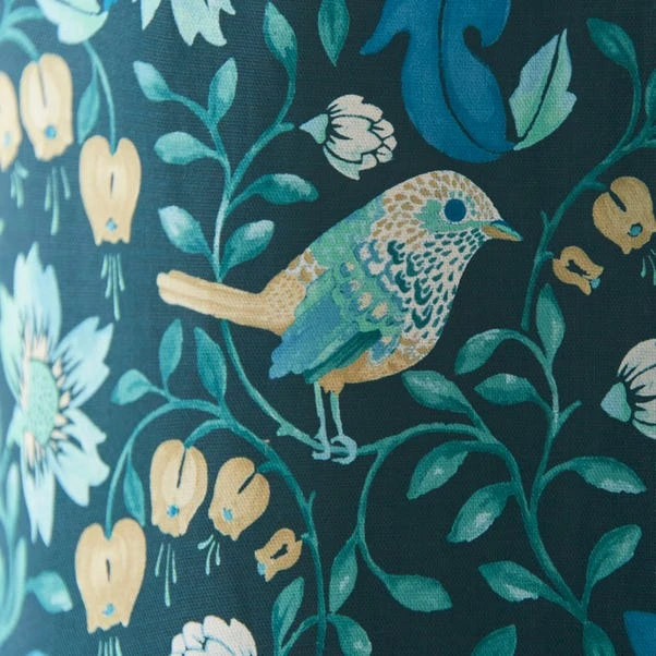 Dunelm Ruskin Bottle Green Eyelet Curtains 5 Dunelm Ruskin Bottle Green Eyelet Curtains - Image 3