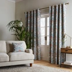 Dunelm Ruskin Duck Egg Eyelet Curtains 9 Dunelm Ruskin Duck Egg Eyelet Curtains -Dunelm Shop 30768070 alt01