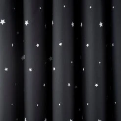 Dunelm Black Outer Space Stars Thermal Blackout Eyelet Curtains 9 Dunelm Black Outer Space Stars Thermal Blackout Eyelet Curtains -Dunelm Shop 30768205 alt02