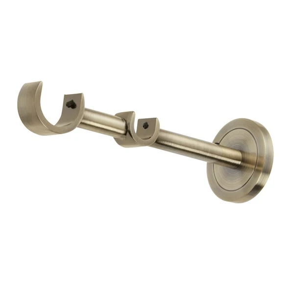 Dunelm Trinity Metal Double Extendable Curtain Pole 5 Dunelm Trinity Metal Double Extendable Curtain Pole - Image 3