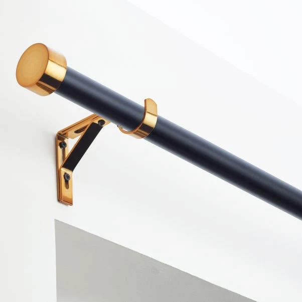 Dunelm Trinity Fixed Eyelet Curtain Pole 3 Dunelm Trinity Fixed Eyelet Curtain Pole