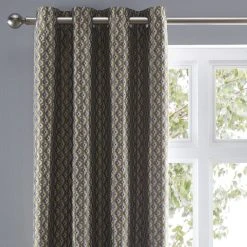Elements Ivar Ochre Eyelet Curtains