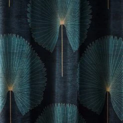 Dunelm Oriental Fan Bottle Green Eyelet Curtains 10 Dunelm Oriental Fan Bottle Green Eyelet Curtains -Dunelm Shop 30768891 alt02