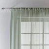 Aspen Sage Slot Top Single Voile Panel 2 Aspen Sage Slot Top Single Voile Panel -Dunelm Shop 30768913