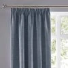 Churchgate Swithland Herringbone Ashley Blue Pencil Pleat Curtains 2 Churchgate Swithland Herringbone Ashley Blue Pencil Pleat Curtains -Dunelm Shop 30768945