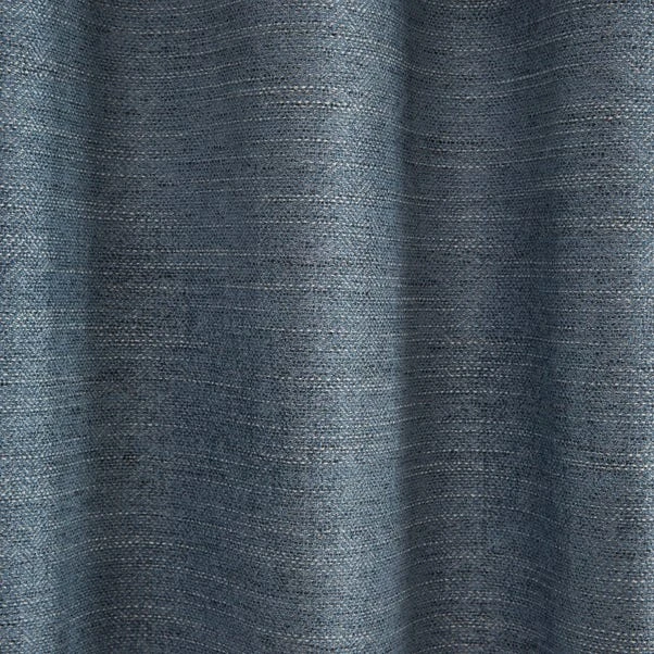 Churchgate Swithland Herringbone Ashley Blue Pencil Pleat Curtains 5 Churchgate Swithland Herringbone Ashley Blue Pencil Pleat Curtains - Image 3