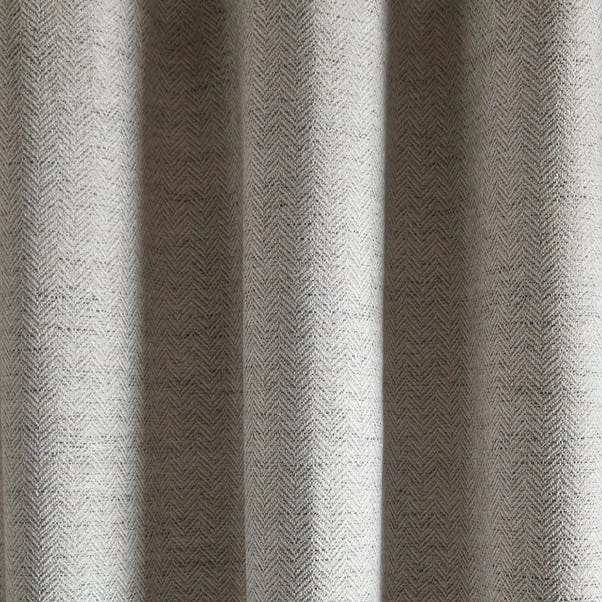 Churchgate Swithland Herringbone White Pencil Pleat Curtains 5 Churchgate Swithland Herringbone White Pencil Pleat Curtains - Image 3