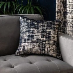 Dunelm Romano Navy Velour Eyelet Curtains 13 Dunelm Romano Navy Velour Eyelet Curtains -Dunelm Shop 30769141 alt07