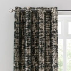 Dunelm Romano Emerald Velour Eyelet Curtains
