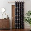 Dunelm Havisham Navy Eyelet Door Curtain 2 Dunelm Havisham Navy Eyelet Door Curtain -Dunelm Shop 30769191