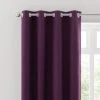 Dunelm Luna Brushed Aubergine Blackout Eyelet Curtains 2 Dunelm Luna Brushed Aubergine Blackout Eyelet Curtains -Dunelm Shop 30769325