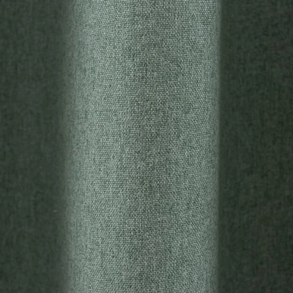 Dunelm Luna Brushed Lilypad Blackout Eyelet Curtains 5 Dunelm Luna Brushed Lilypad Blackout Eyelet Curtains - Image 3